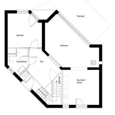 Wunderschoenes Haus Am See Mit Dachterrasse, Badewanne, Kamin Templin Exterior foto
