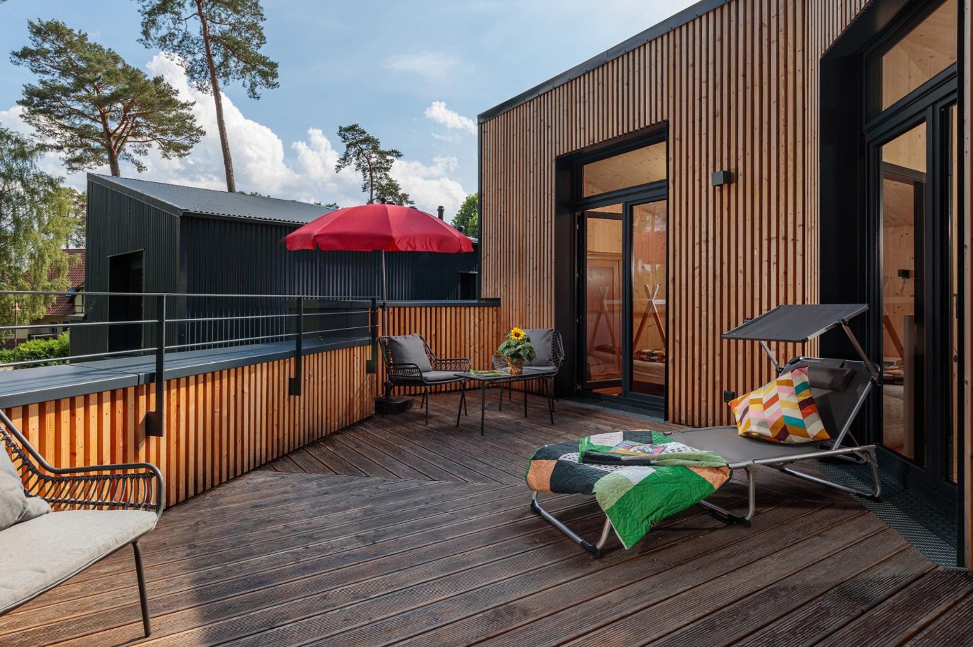 Hébergement de vacances Wunderschoenes Haus Am Mit Dachterrasse, Badewanne, Kamin
