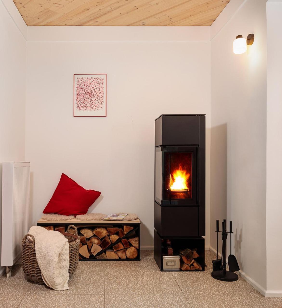 Hébergement de vacances Wunderschoenes Haus Am Mit Dachterrasse, Badewanne, Kamin Templin